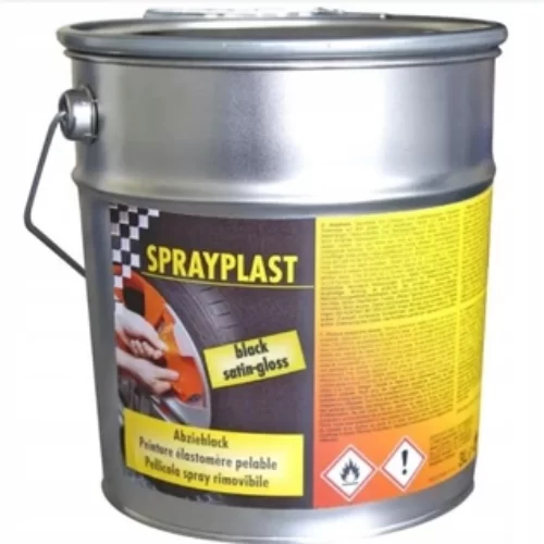 PŁYNNA GUMA FOLIA CZARNY POŁMAT 3 L SPRAYPLAST