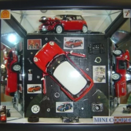 SUPER MODEL ! DIORAMA SAMOCHODU NEW MINI COOPER